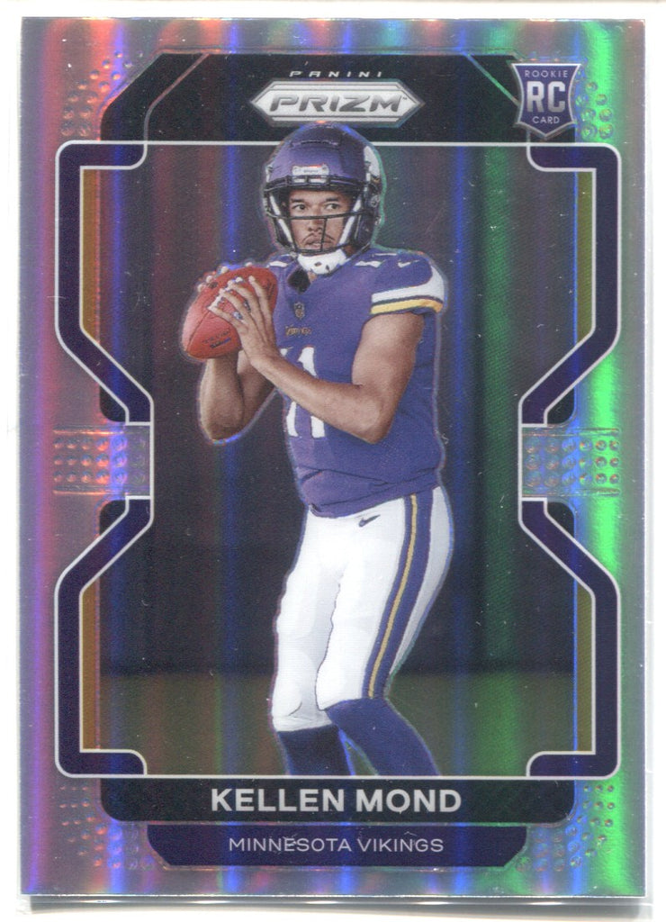 2021 Kellen Mond Panini Prizm HOLO SILVER VARIATION ROOKIE RC #V351 Mi