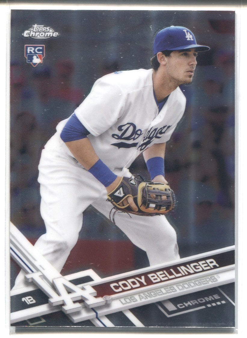 Los Angeles Dodgers Cody Bellinger 2017 Bowman Chrome