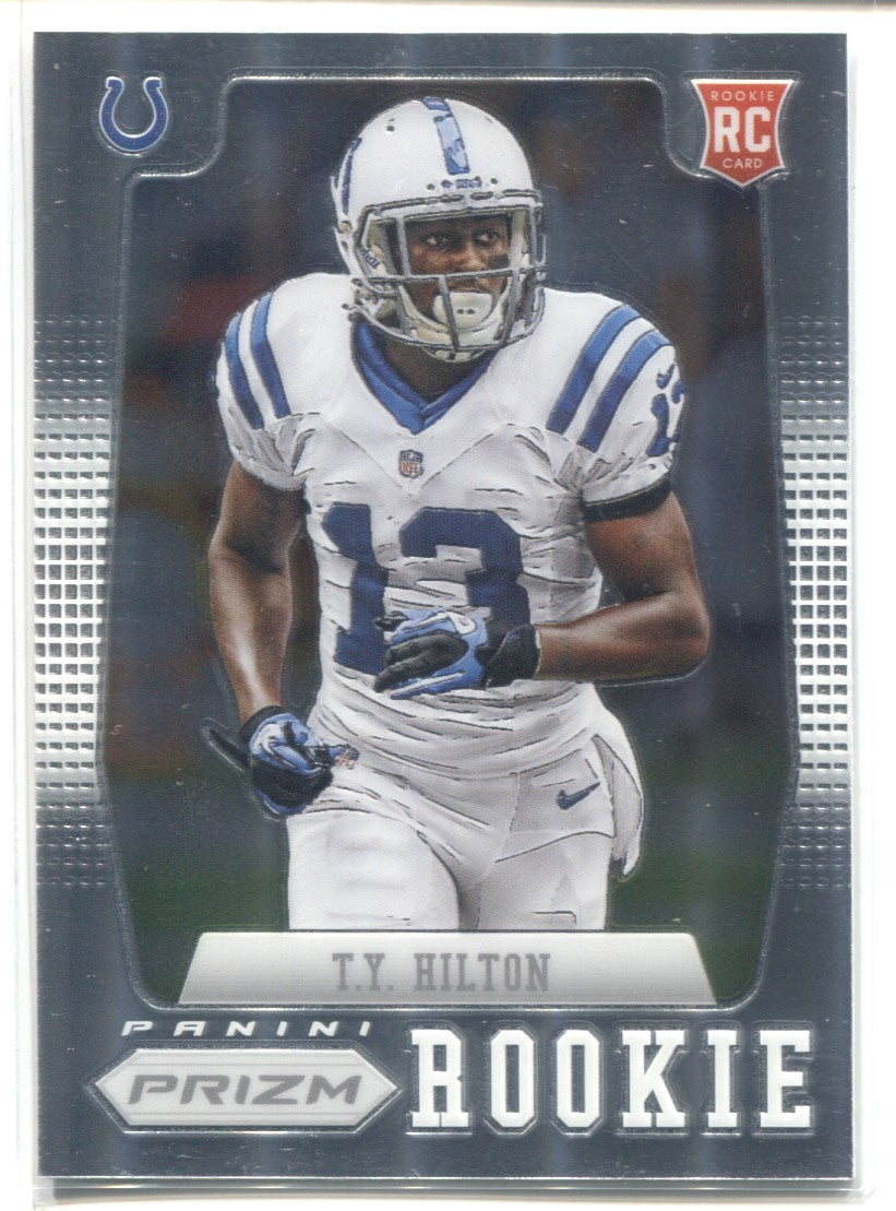 T.Y. Hilton Autographed Trading Cards, Signed T.Y. Hilton