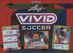 2022 Leaf Vivid Soccer Hobby, 8 Box Case