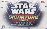 2022 Topps Star Wars Signature Series, 20 Box Case