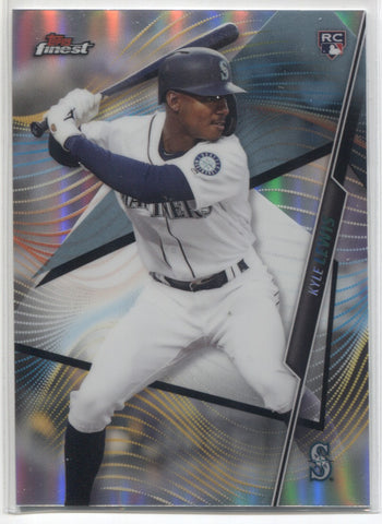 2020 Kyle Lewis Topps Finest REFRACTOR ROOKIE RC #41 Seattle Mariners 1