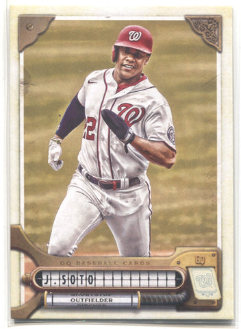 2022 Juan Soto Topps Gypsy Queen SHORT PRINT LOGO SWAP #207 Washington Nationals