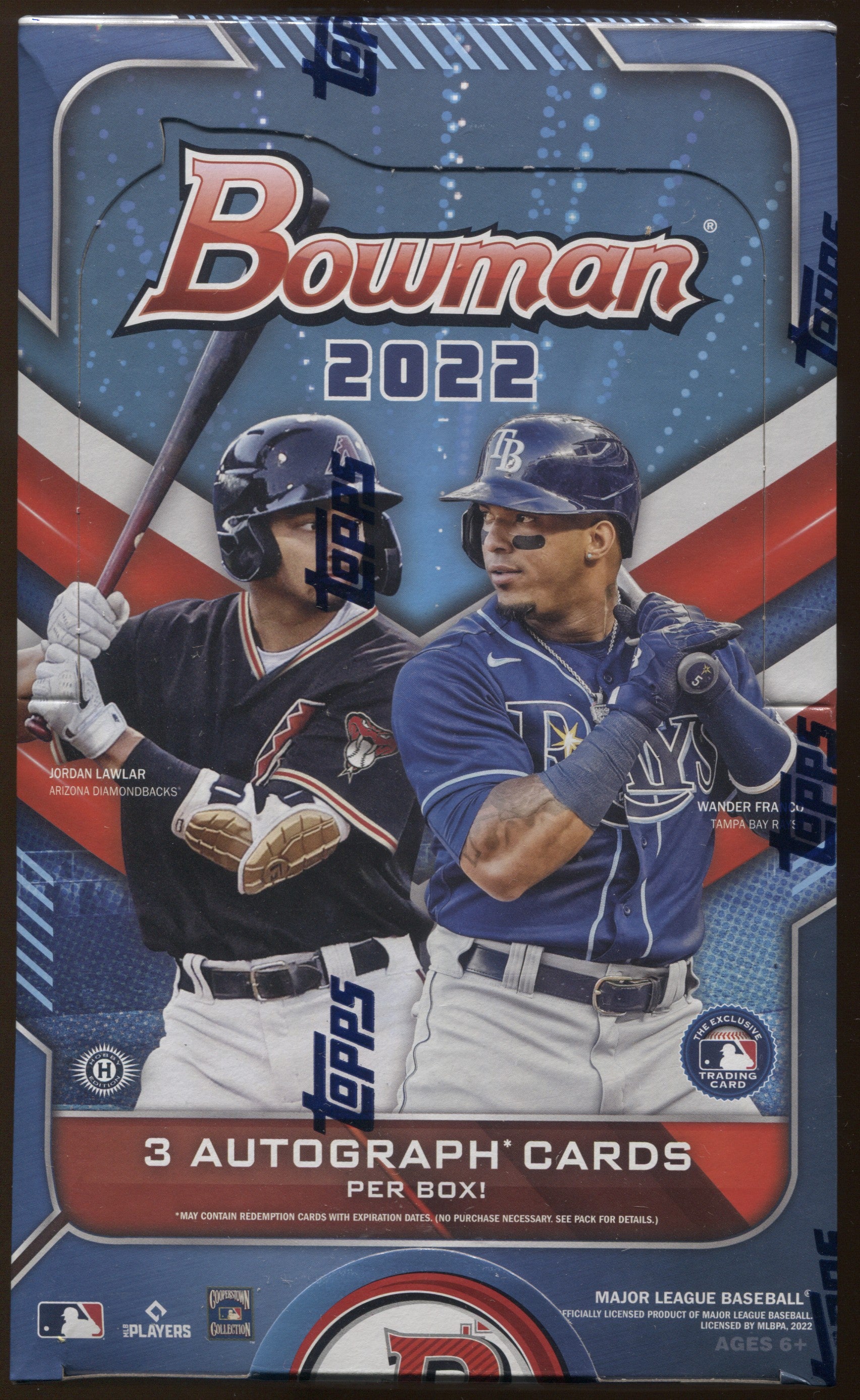 2022 Bowman Baseball Jumbo HTA, Box