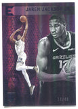 2018-19 Jaren Jackson Jr. Panini Chronicles Essentials PURPLE ROOKIE 18/49 RC #226 Memphis Grizzlies