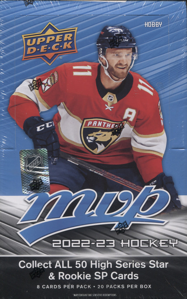 2022-23 Upper Deck MVP Hockey Trading Cards Blaster Box