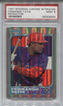 1997 Fernando Tatis Bowman Chrome ROOKIE INTERNATIONAL REFRACTOR RC PSA 9 #185 Texas Rangers 6664