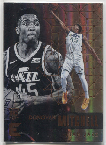 2017-18 Donovan Mitchell Panini Essentials ROOKIE RC #149 Utah Jazz