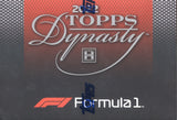 2022 Topps Dynasty F1 Formula 1 Racing, Box