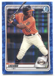 2020 Marco Luciano Bowman Chrome BLUE REFRACTOR 060/150 #BCP-213 San Francisco Giants