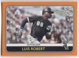 2020 Luis Robert Topps Big League ORANGE ROOKIE RC #232 Chicago White Sox