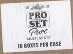 2023 Leaf Pro Set Pure Multi-Sport, 10 Box Case
