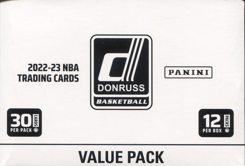 2022-23 Donruss Basketball, Jumbo Value Fat Pack Box