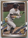 2021 Jake Cronenworth Topps Series 2 GOLD ROOKIE 0331/2021 RC #371 San Diego Padres