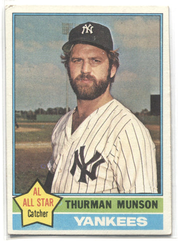 MAJESTIC  THURMAN MUNSON New York Yankees 1969 Cooperstown