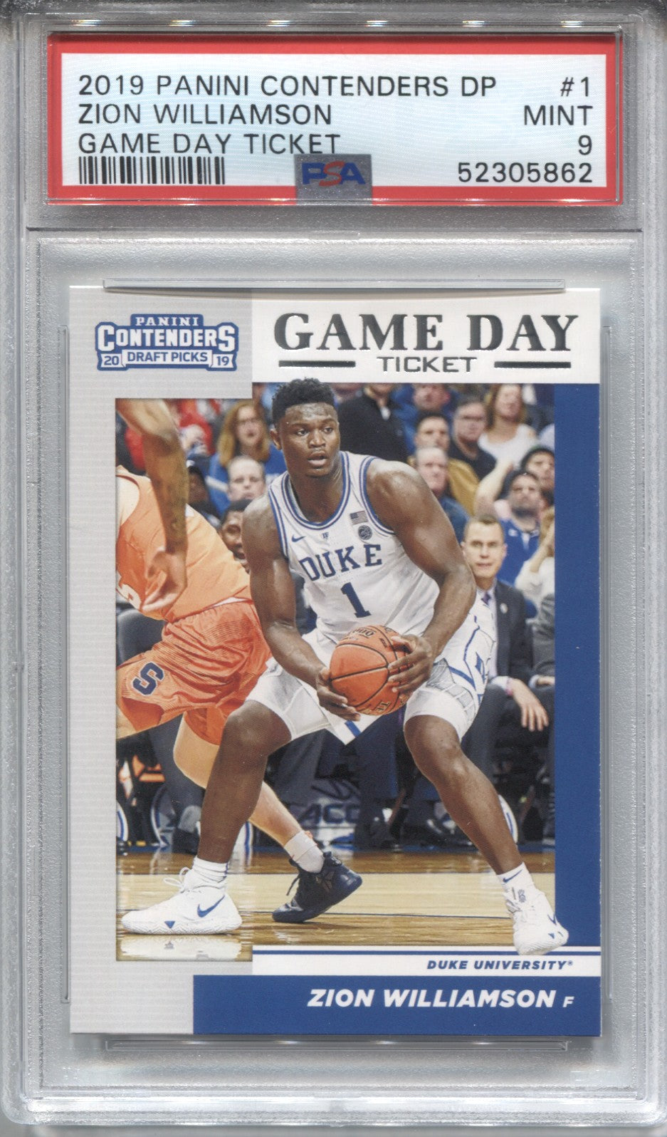 2018-19 Panini Contenders Draft Picks Game Day Ticket Signatures