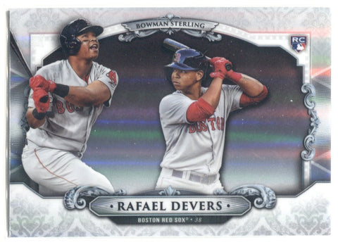 2018 Rafael Devers Bowman Chrome STERLING CONTINUITY ROOKIE RC #BS-RD Boston Red Sox 1