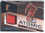 2021-22 Jeremy Doku Panini Obsidian ATOMIC ELECTRIC ETCH ORANGE JERSEY RELIC 40/50 #AM-JDU Belgium