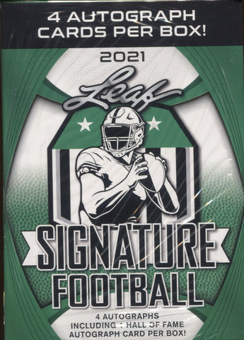 2021 Leaf Signature Football, Blaster Box