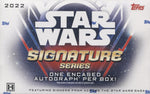 2022 Topps Star Wars Signature Series, Box