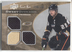 2007-08 Chris Pronger Upper Deck Sweet Shot SWEET STITCHES JERSEY 036/299 RELIC #SST-CP Anaheim Ducks