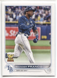 2022 Wander Franco Topps Series 1 ROOKIE RC #215 Tampa Bay Rays 16