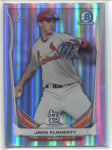 2014 Jack Flaherty Bowman Chrome Draft 1ST BOWMAN REFRACTOR ROOKIE RC #CDP30 St. Louis Cardinals 9