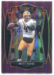 2020 Brett Favre Panini Select PURPLE PREMIER LEVEL 53/75 #131 Green Bay Packers HOF
