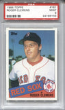 1985 Roger Clemens Topps ROOKIE RC PSA 9 #181 Boston Red Sox 5103