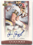 2006 Joe Jacoby Upper Deck Legends LEGENDARY SIGNATURES AUTO AUTOGRAPH #64 Washington Redskins