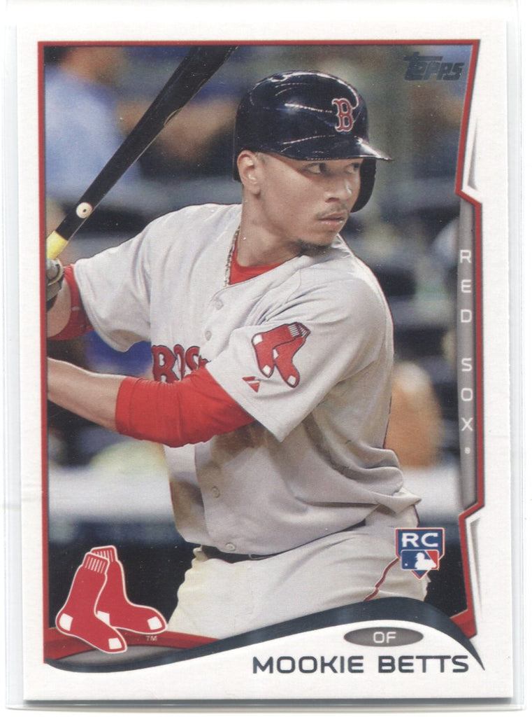 2014 Topps Update Baseball #US-26 Mookie Betts Rookie Card