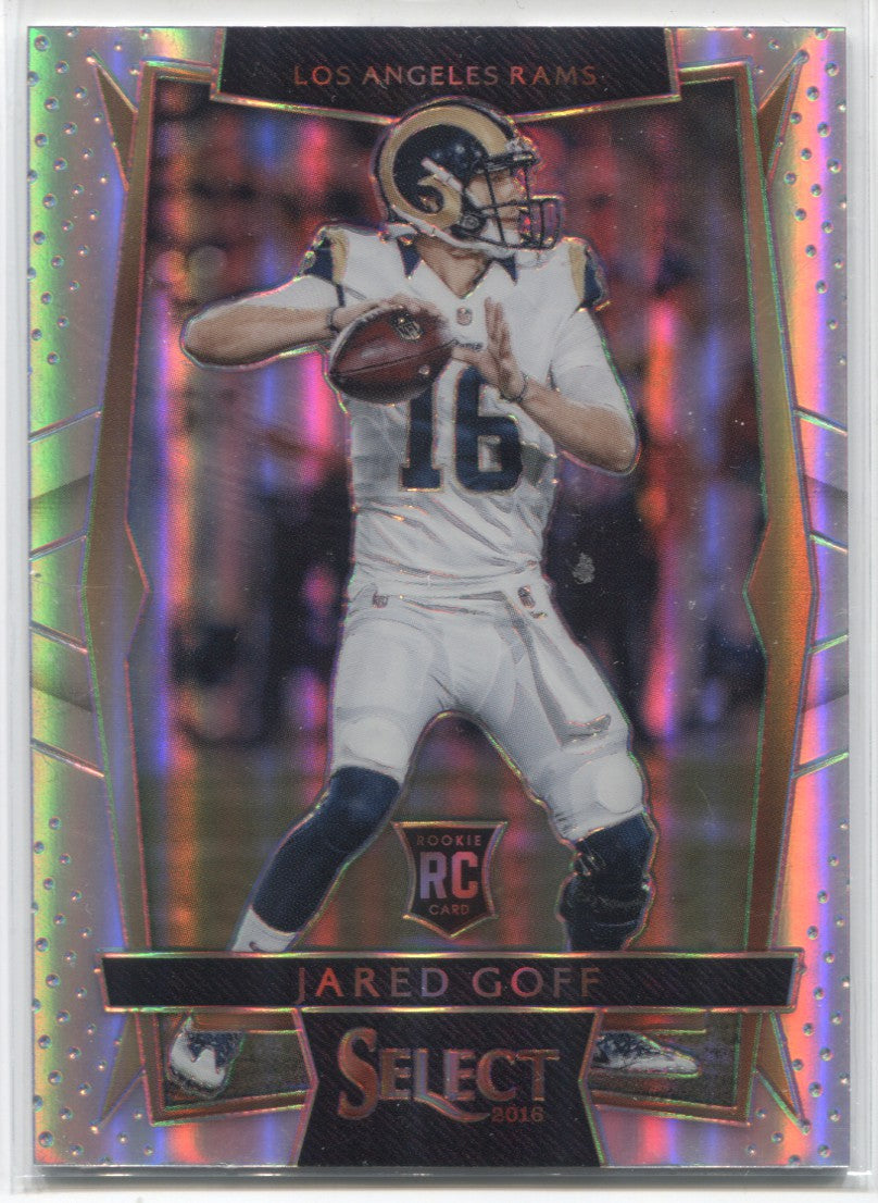 Jared Goff 2016 Donruss Optic Jersey Patch Relic Rookie Card