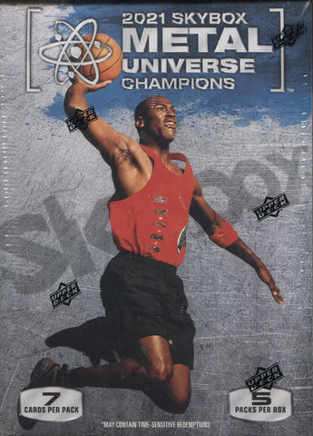 2021 Upper Deck SkyBox Metal Universe Champions Multi-Sport, Blaster Box