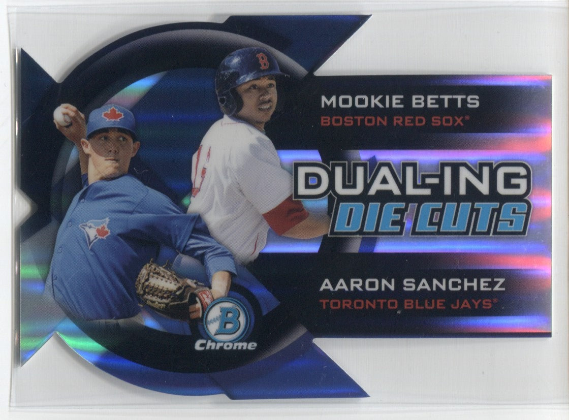 Mookie Betts 2014 Bowman Chrome Prospect Auto #BCAP-MB Price Guide - Sports  Card Investor