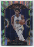 2020-21 James Wiseman Panini Select CONCOURSE SILVER ROOKIE RC #62 Golden State Warriors