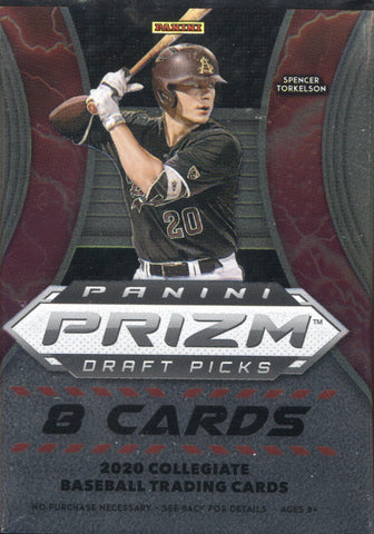 2020 Panini Prizm Collegiate Draft Picks Baseball Hobby, Pack