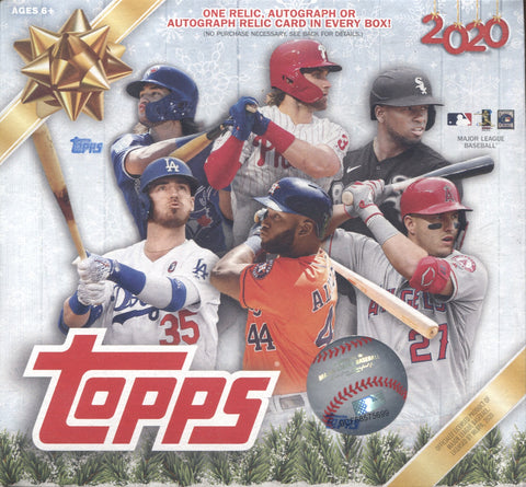 2020 Topps Holiday Baseball, Mega Box