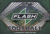 2021 Leaf Flash Hobby Football, Box