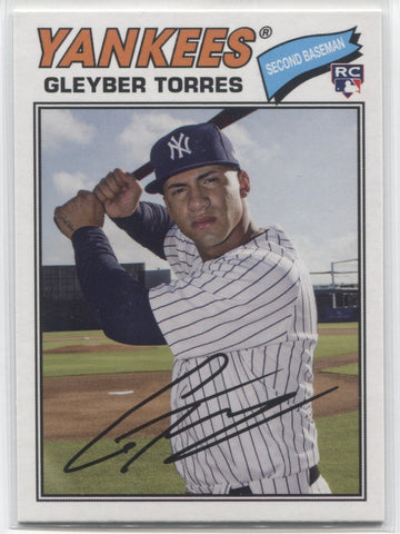 2018 Gleyber Torres Topps Archives ROOKIE RC #164 New York Yankees 1