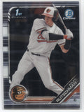 2019 Adley Rutschman Bowman Chrome Draft PROSPECTS 1ST BOWMAN #BDC1 Baltimore Orioles 2