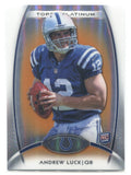 2012 Andrew Luck Topps Platinum ORANGE REFRACTOR ROOKIE RC #150 Indianapolis Colts