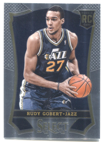 2013-14 Rudy Gobert Panini Select ROOKIE RC #199 Utah Jazz 2