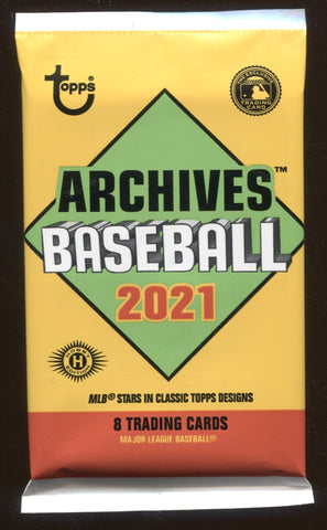 2021 Topps Archives Hobby Baseball, Pack