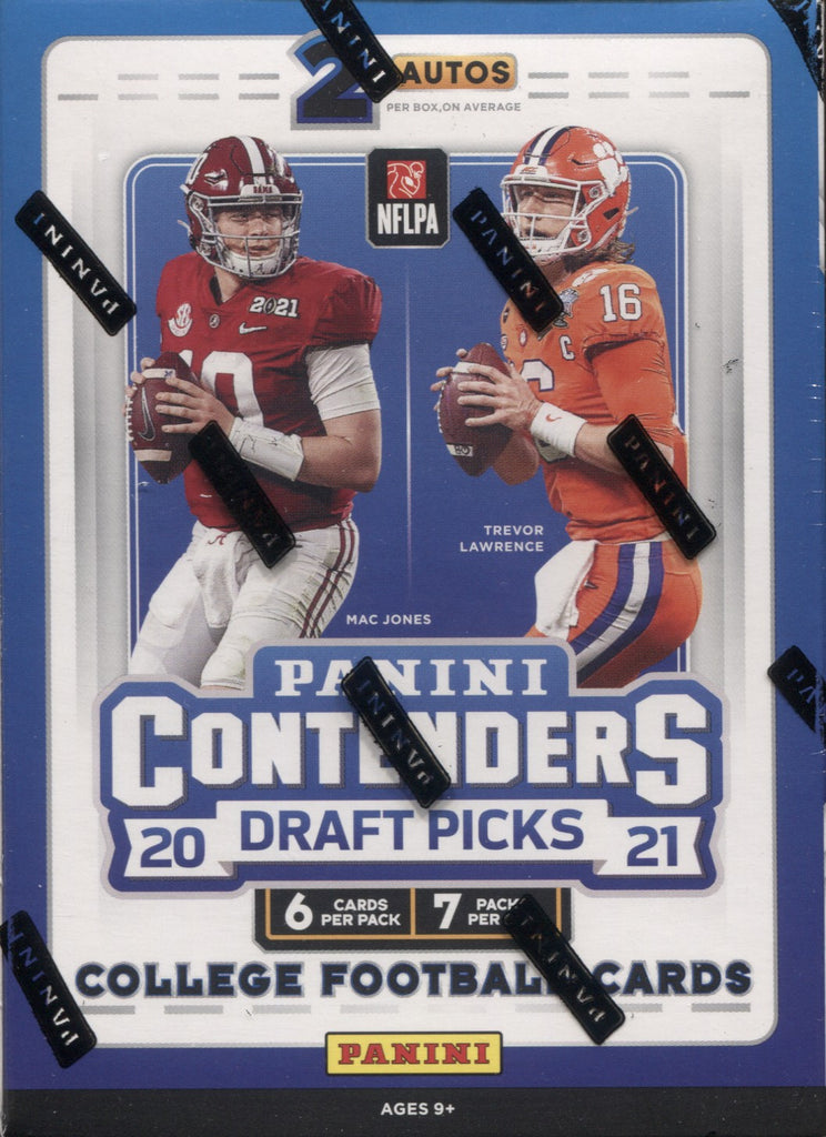 2021 Panini Contenders Draft Picks Football Blaster Box with (7) Packs