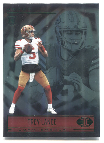 2021 Panini Illusions Football Orange Trey Lance RC #61 San Francisco 49ers