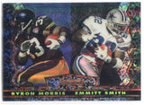 1994 Emmitt Smith Byron Morris Topps Stadium Club Bowman's Best REFRACTOR #28 Dallas Cowboys Pittsburgh Steelers
