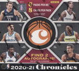 2020-21 Panini Chronicles Hobby Basketball, Box