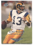 1999 Kurt Warner Collector's Edge 1ST PLACE PROMO ROOKIE RC #201P St. Louis Rams HOF 2