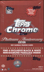 2021 Topps Chrome Platinum Anniversary Baseball Lite, Box