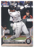 2022 Spencer Torkelson Topps Now ROOKIE RC #59 Detroit Tigers 3